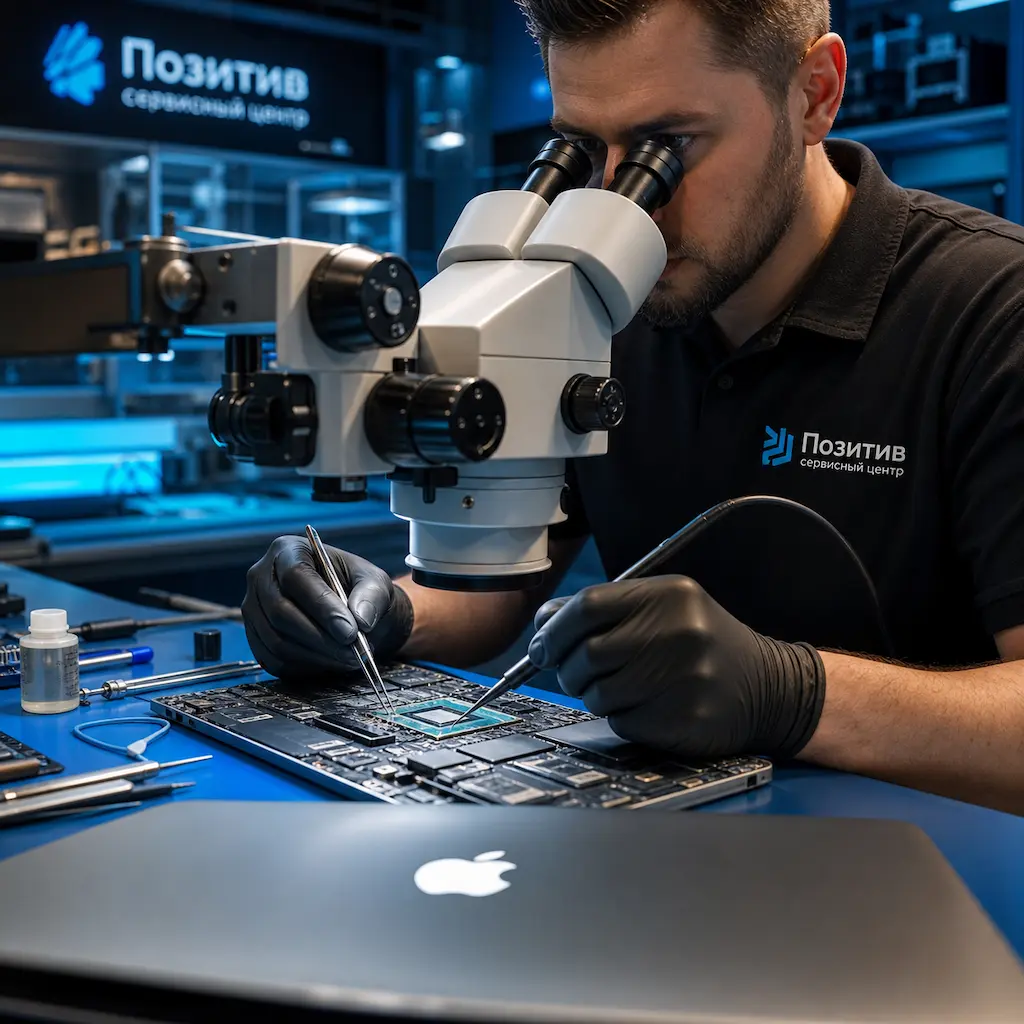 Замена видеокарты Apple MacBook в Верхней Пышме