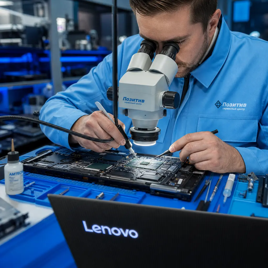 Замена видеокарты ноутбука Lenovo в Верхней Пышме