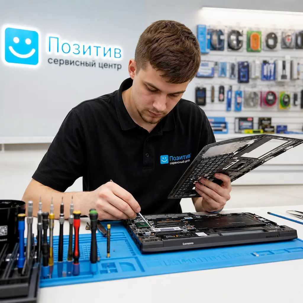 заменить клавиатуру на ноутбуке Lenovo в Верхней Пышме