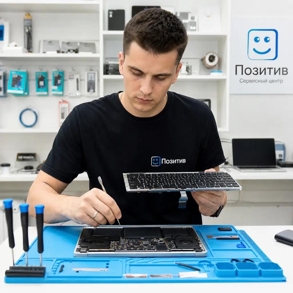 заменить клавиатуру на Apple Macbook в Верхней Пышме