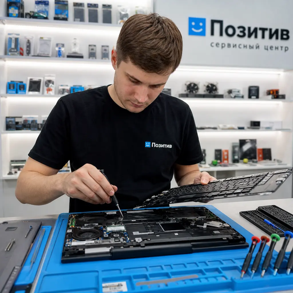 заменить клавиатуру на ноутбуке Samsung в Верхней Пышме