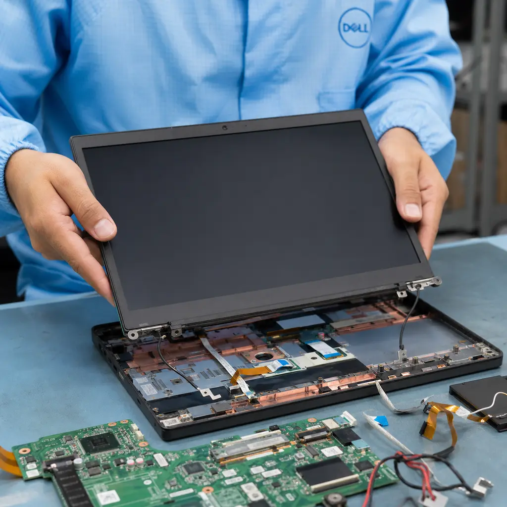 заменить матрицу ноутбука Dell в Верхней Пышме