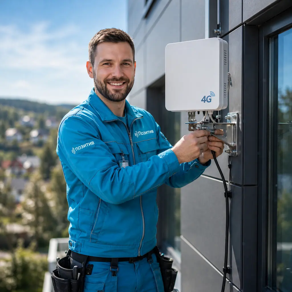 настроить 4G модем в Верхней Пышме