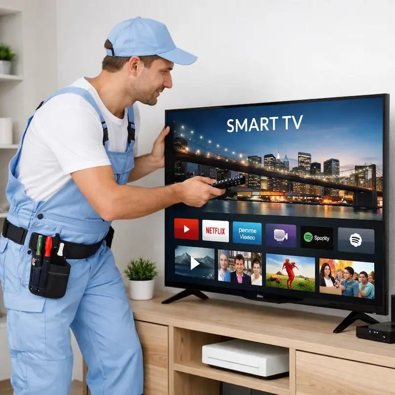 Как вызвать мастера для настройки Smart TV в Пышме