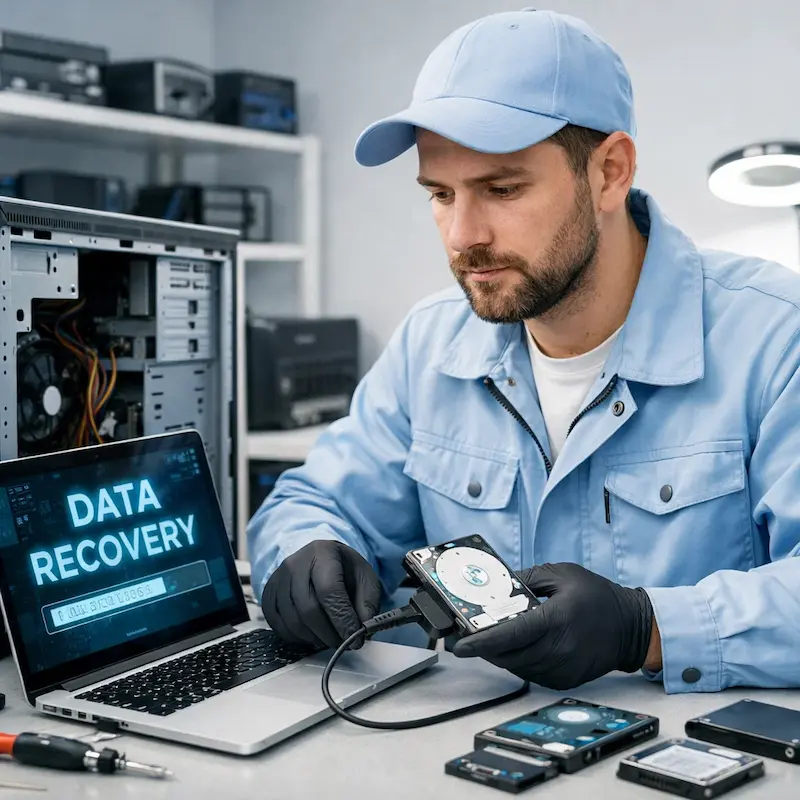 Восстановление файлов в Пышме