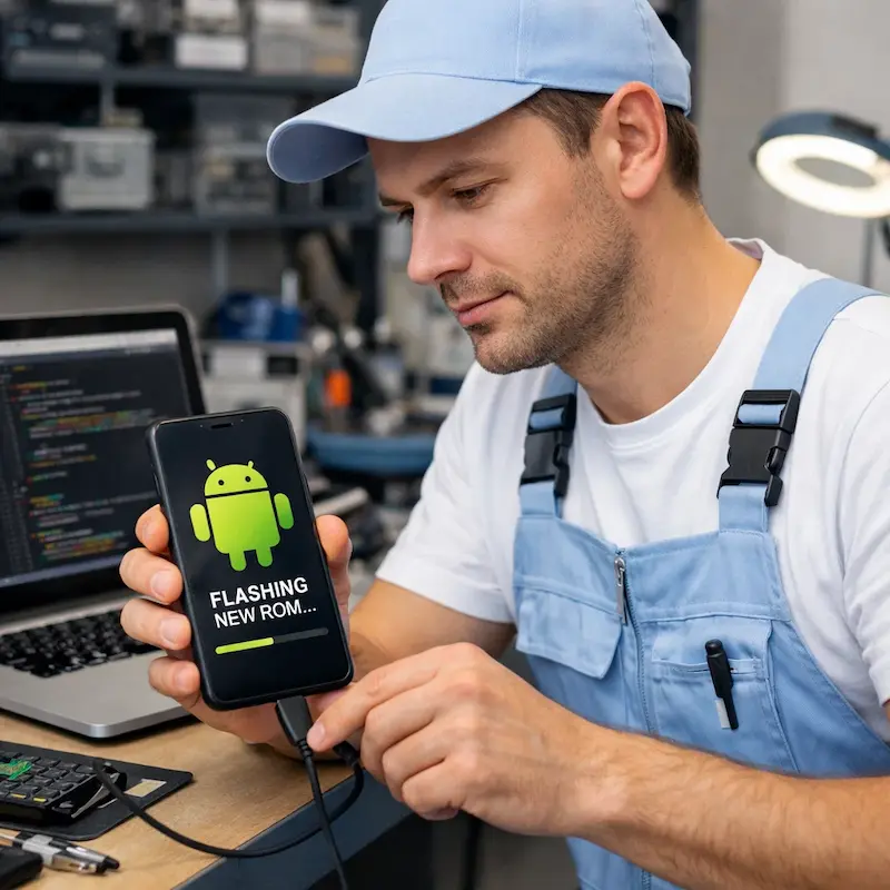 Прошивка Android в Пышме