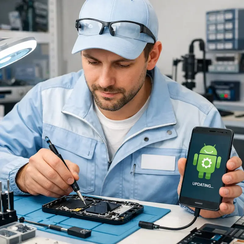 Настройка системы Android в Пышме